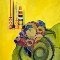 Candles and Flowers